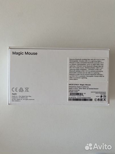 Мышь Apple magic mouse 2 беспроводная