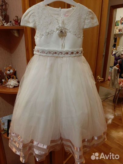 Платье для девочки на новый год, выпускной