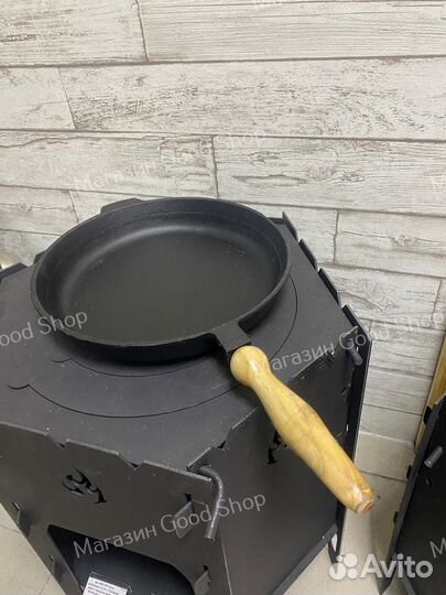 Сковорода чугун