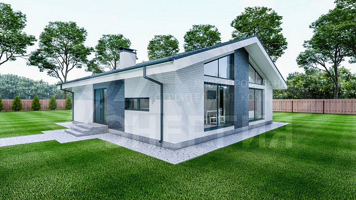 Дом 100 м² на участке 6 сот.