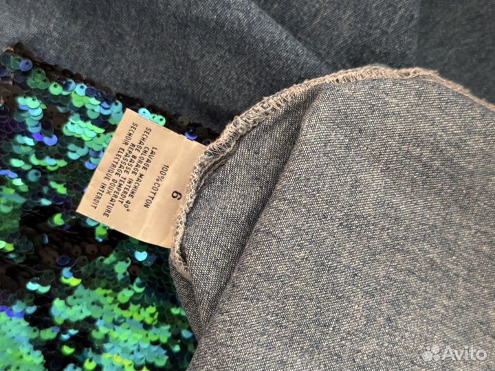 Платье джинсовое женское размер S