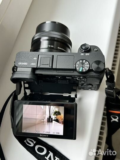 Фотоаппарат Sony Alpha 6400 Kit 16–50 мм F3.5–5.6