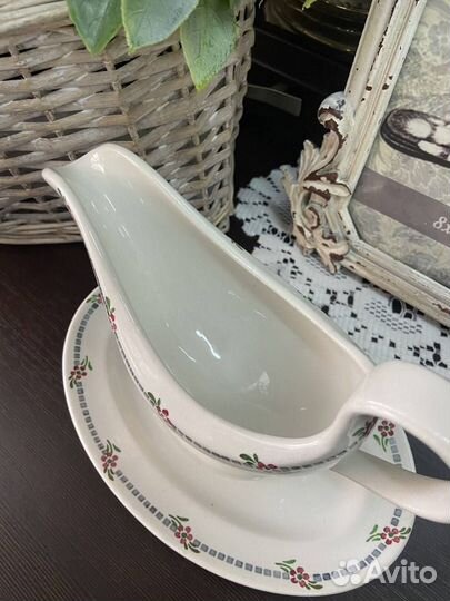 Антикварный соусник от Villeroy&Boch Dresden