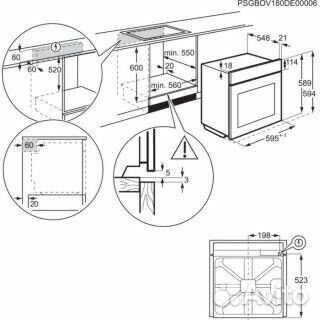 Духовой Шкаф Electrolux Eob53450Ax