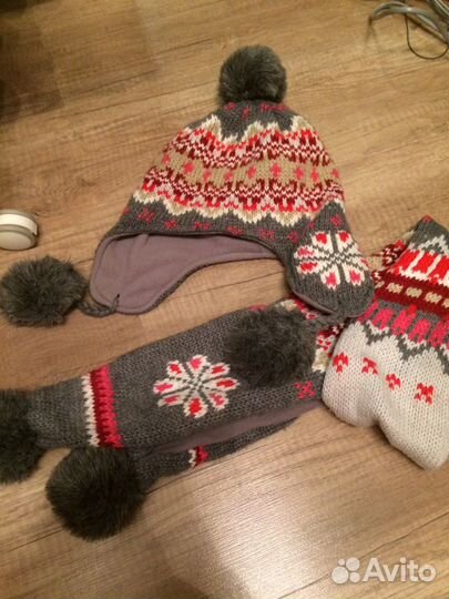 Комплекты 56р-р,шапки