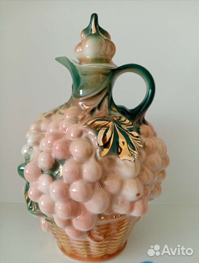 Графин фарфоровый, ифз, новый, белочки лфз