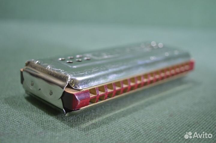 Губная гармошка двусторонняя, гармоника 