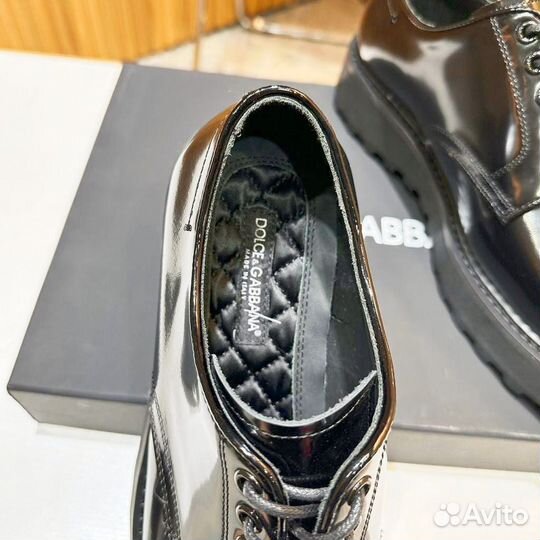 Мужские лоферы Dolce Gabbana кожаные