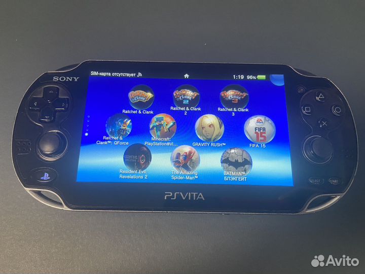Sony PS Vita Fat 128GB (Прошитая)