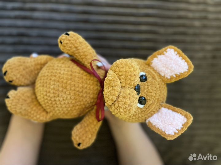 Игрушка бульдог