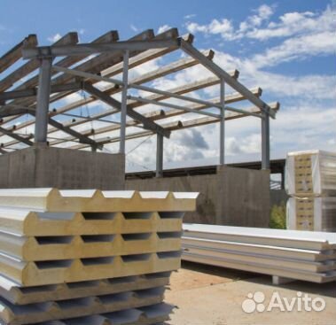 Сэндвич панели стеновые Мин Вата, пир,пур, Базальт