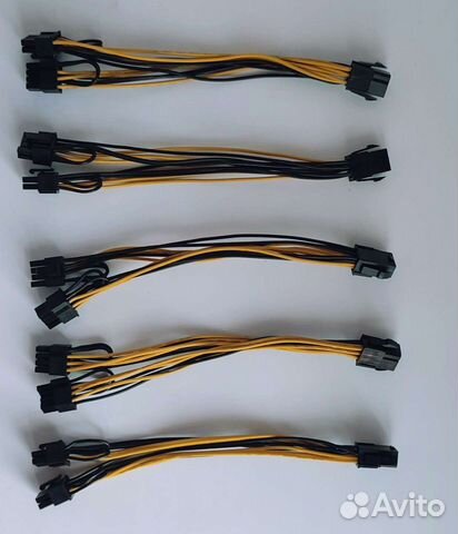 Разветвитель питания 6pin - 2x8pin