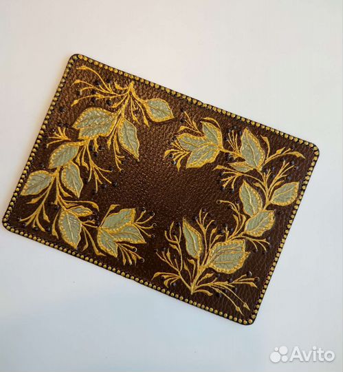 Обложка на паспорт кожа