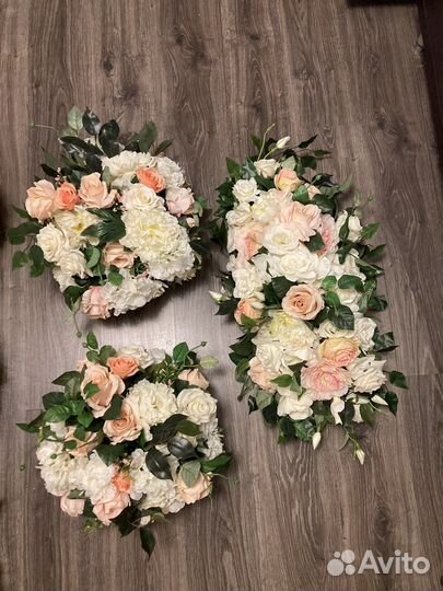 Цветочная (аренда) свадебная композиция