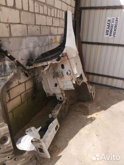 Лонжерон передний левый Пежо боксер 3