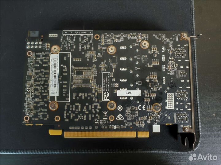 Видеокарта gtx 1060 6gb Zotac нерабочая