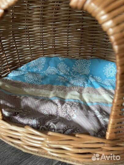 Домик для кошки/собаки из лозы