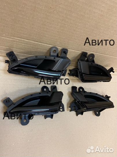 Ручки открывания двери Лада Веста черный лак