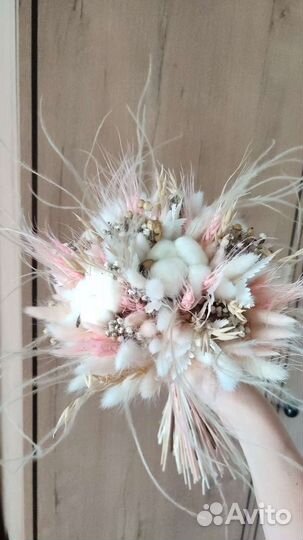 Букет из сухоцветов для невесты