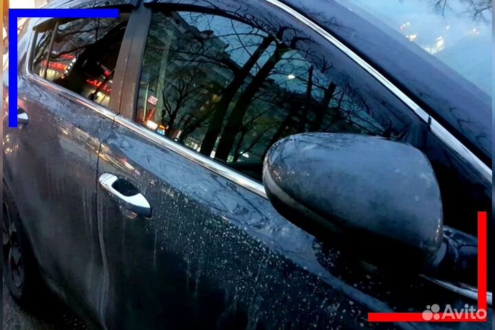 Съемная жесткая тонировка Audi A4 B6 (univ) 01-05