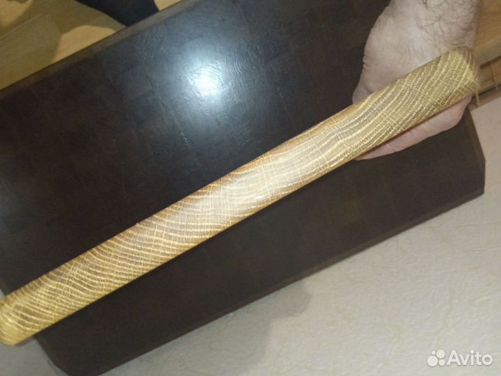 Цельная Дубовая доска разделочная