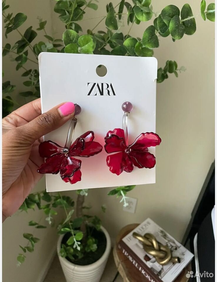 Zara серьги новые