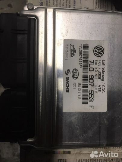 Блок управления пневмоподвески cayenne touareg