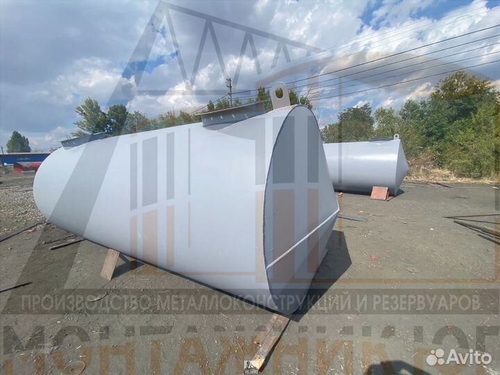 Резервуар Горизонтальный Стальной на заказ 100/40