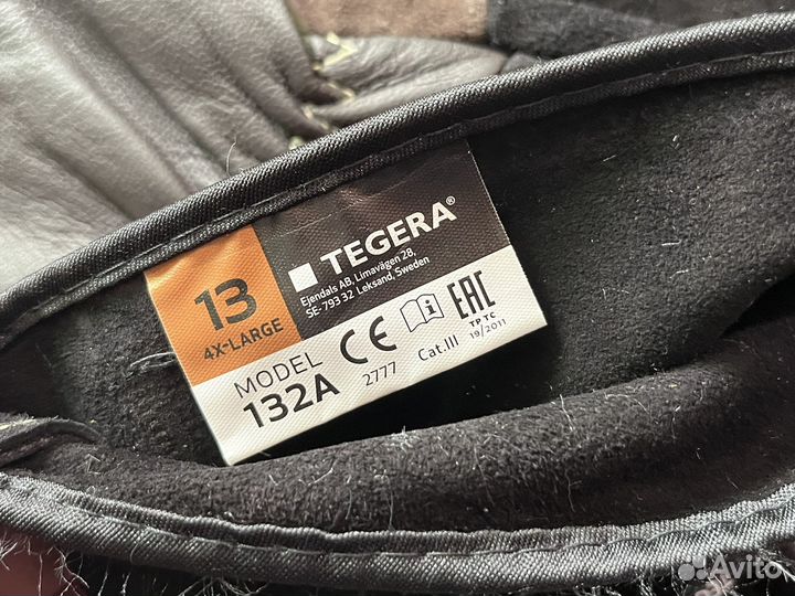 Краги сварочные жаростойкие перчатки Tigera