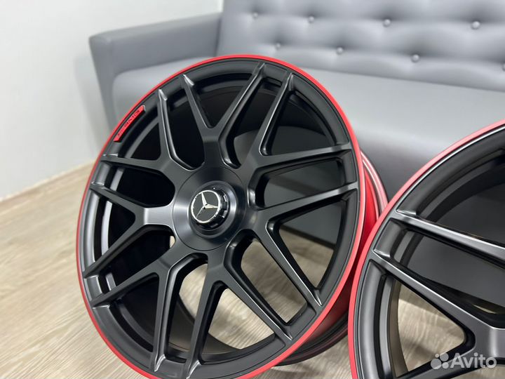 Диски MB Red R22 5-130 G-class AMG63S Гелик
