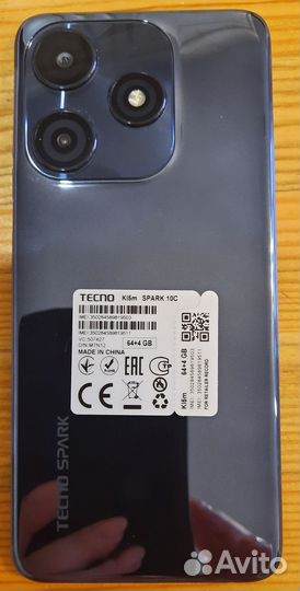 TECNO Spark 10c, 4/64 ГБ
