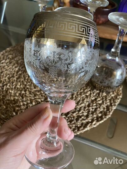 Бокалы хрусталь 5 шт