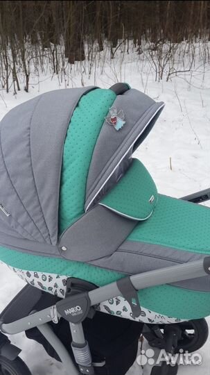 Коляска 2 в 1 Bebe-Mobile Mario London-Paris