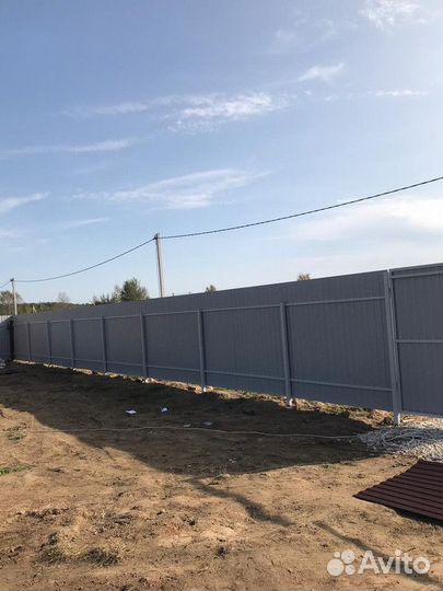 Заборы ограждения евро-заборы