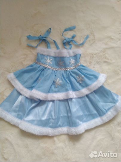 Костюм снежинки новогодний