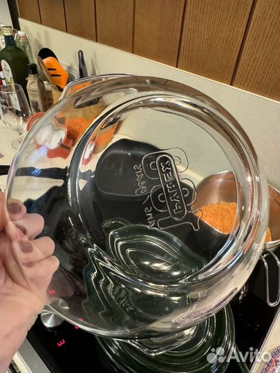 Миски 22 см pirex, riess