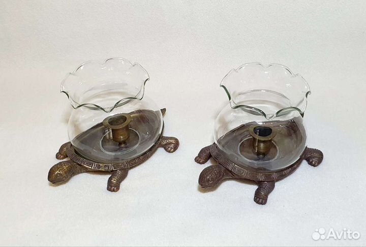 Парные подсвечники 