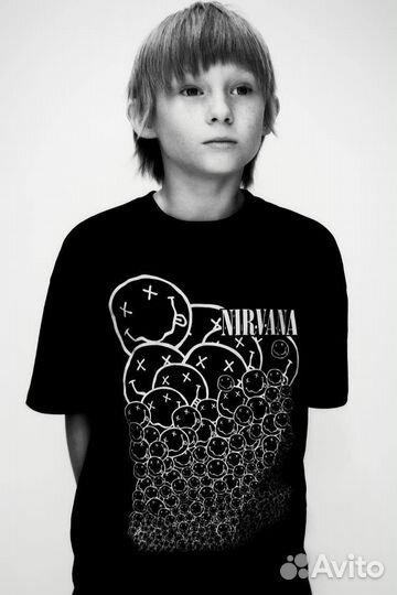 Футболка nirvana детская