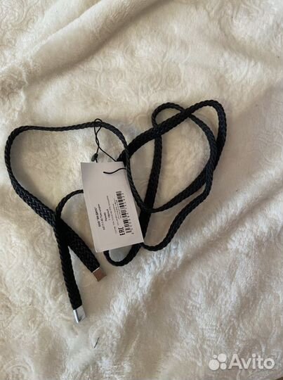 Пояс шнурок иск кожа