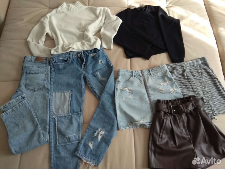 Пакет фирменных вещей на девочку от 150-152 см