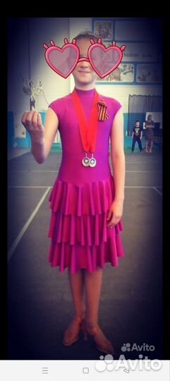 Платье для спортивно-бальных танцев