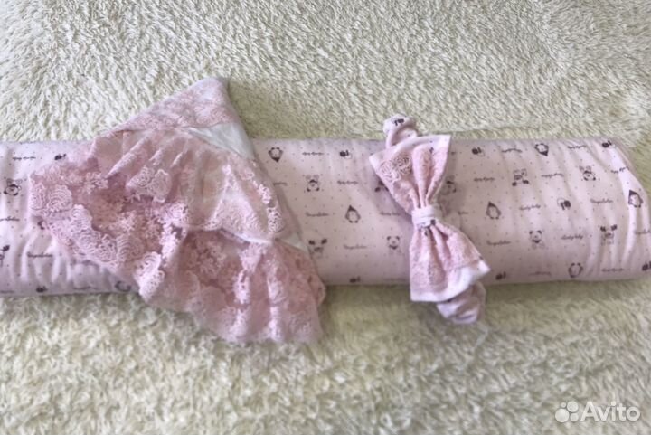 Конверт на выписку зимний для девочки