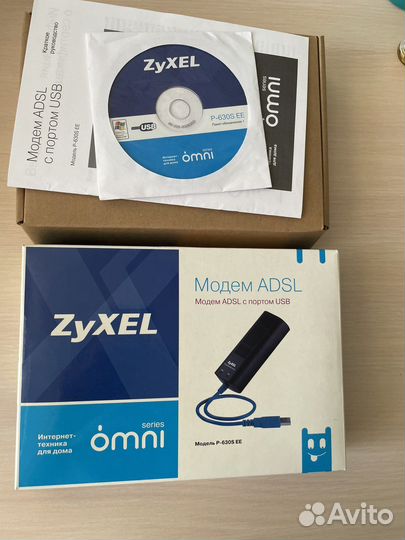 Adsl модем zyxel