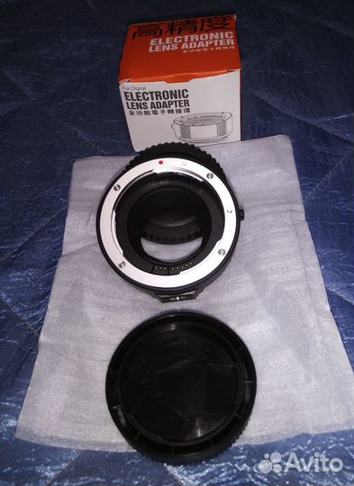 Переходное AF кольцо-адатер для Canon EF-EOS M