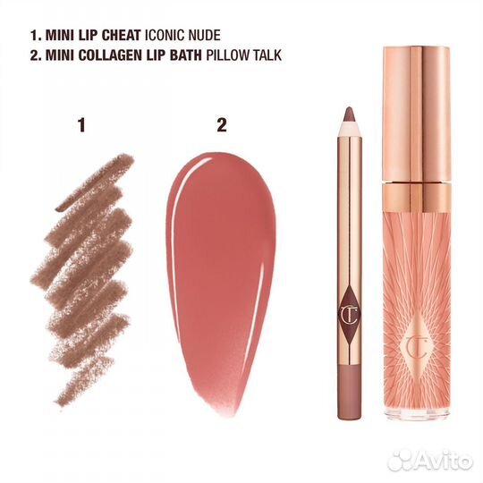 Charlotte Tilbury Fresh Pink Набор для губ