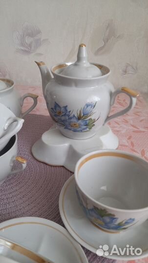 Чайные сервизы СССР, винтаж