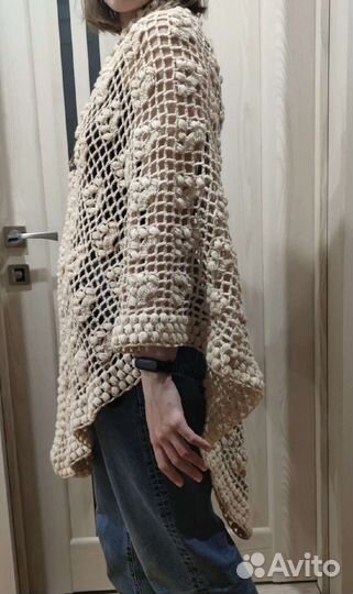 Шаль ручной работы