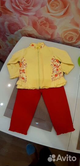 Костюм для девочки 80-86