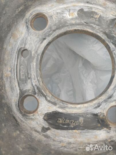 Диск стальной r17 Peugeot, Citroen