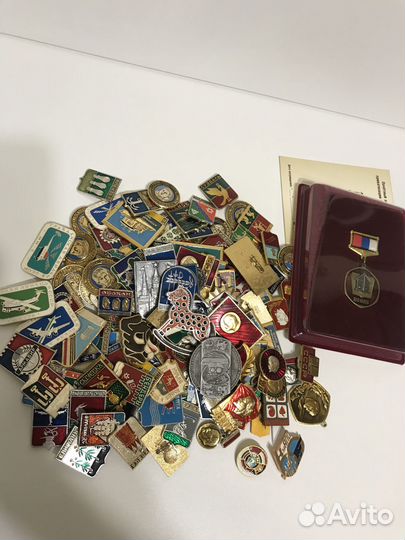 Значки СССР. 120шт все разные
